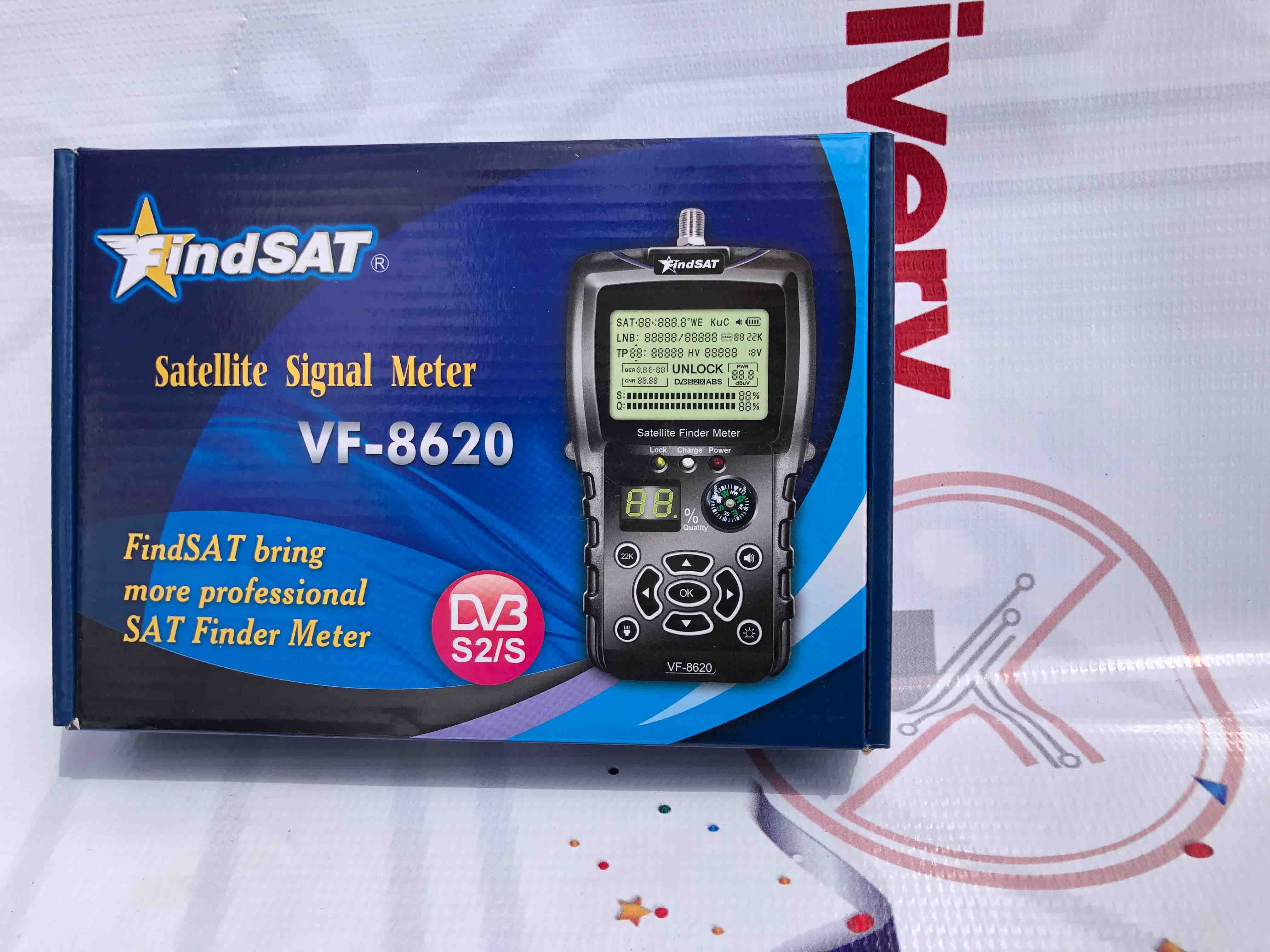 Satellite signal meter